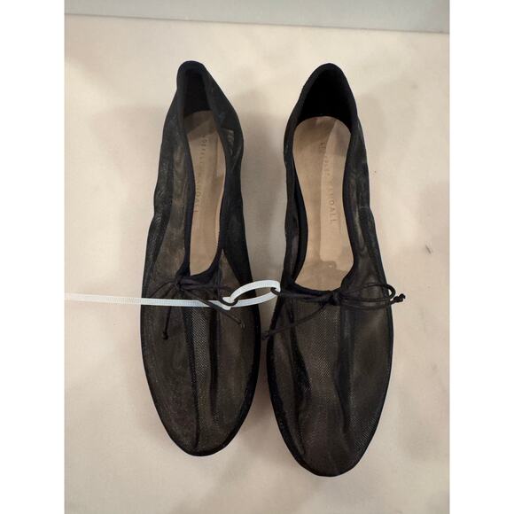 Loeffler Randall Landon Black Mesh Ballet Flats - Size 7 - Picture 3 of 8